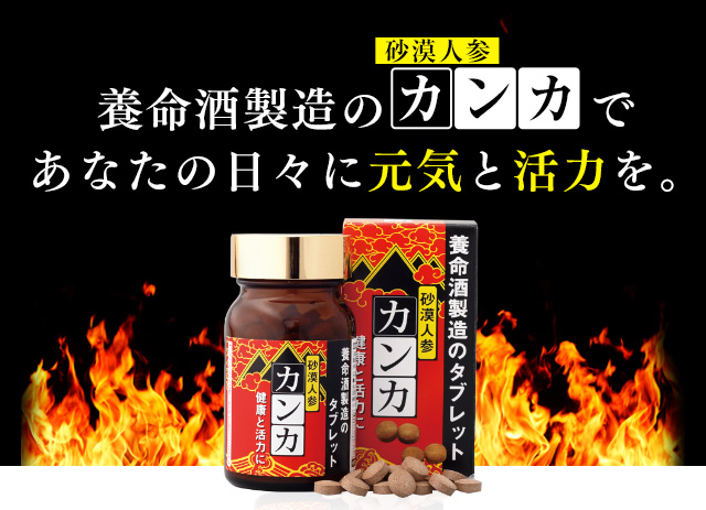 養命酒製造のカンカであなたの日々に元気と活力を。