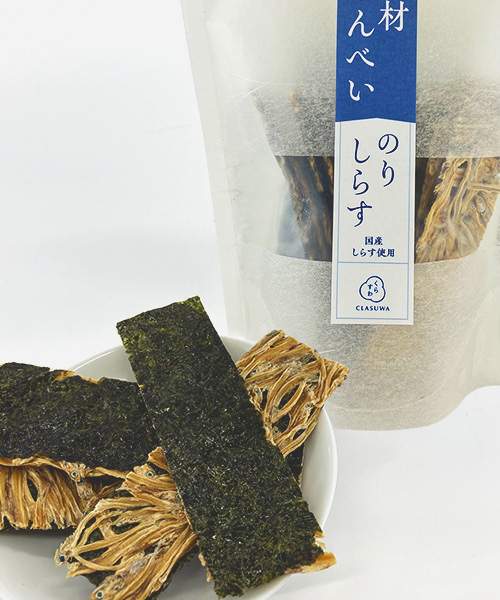 素材せんべい［のりしらす］