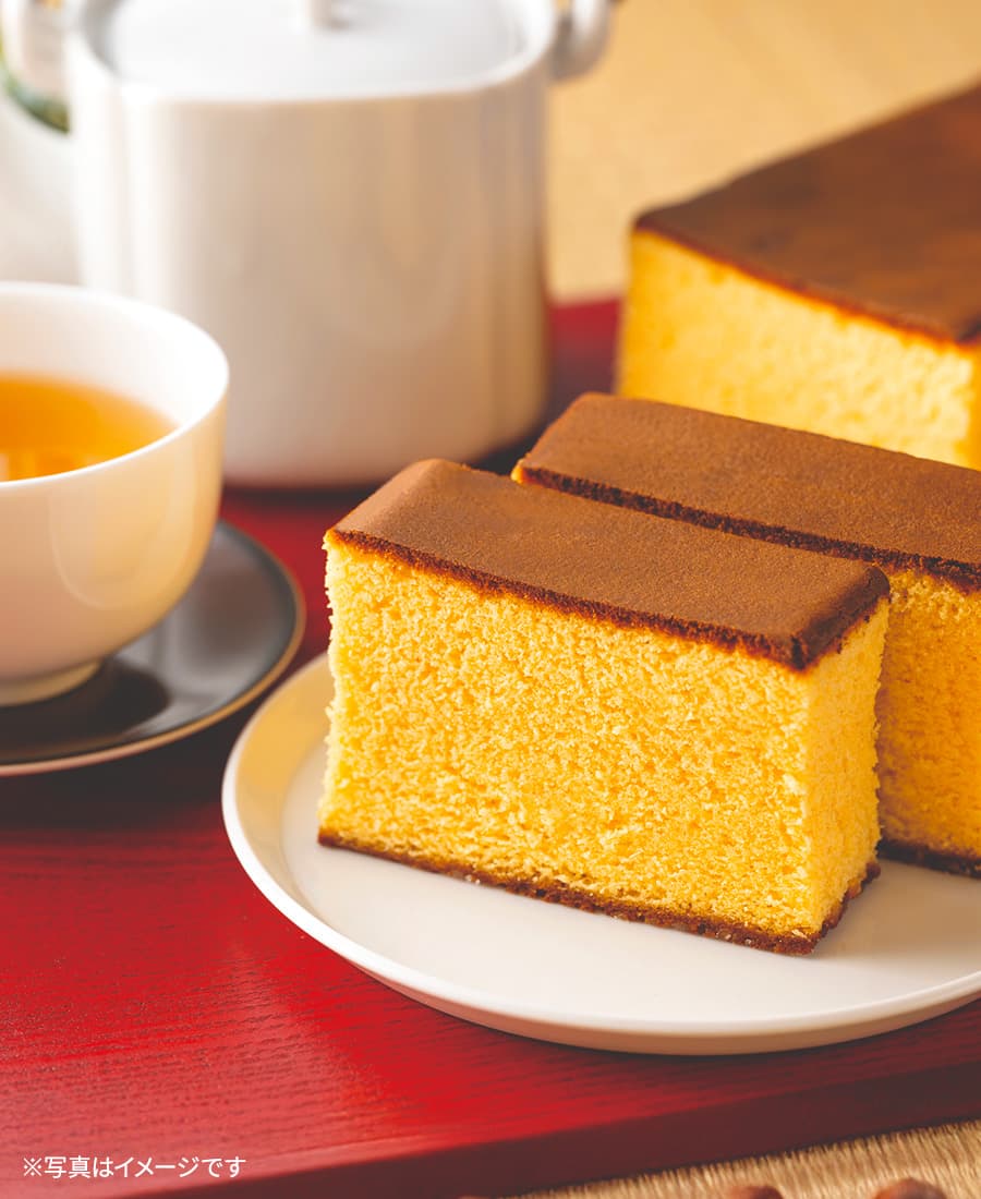 五三焼カステラとクロモジ茶の至福のひとときセット