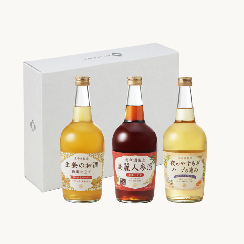 22夏のギフト 22s 4 おいしく飲みやすい 養命酒製造ハーブのお酒3種セット 公式 養命酒製造の通販ショップ